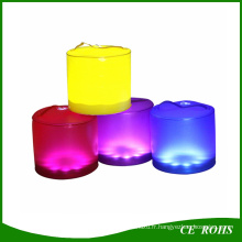 Lanterne de camping rechargeable portable rouge violet bleu jaune matériel coloré jaune de PVC de puissance matérielle 10